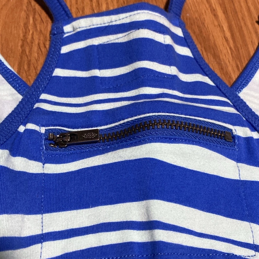 ❤️ Free People FP Movement Hot Shot Onesie Jumpsuit Blue Wave Combo Size XS NWT - Picture 13 of 16